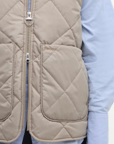 Shelby Gilet Light Trench/Sky Dress Tartan