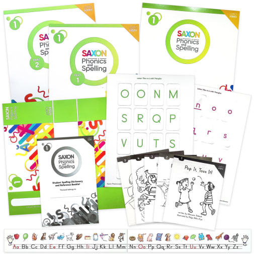 Saxon Phonics and Spelling Single Student Kit Grade 1