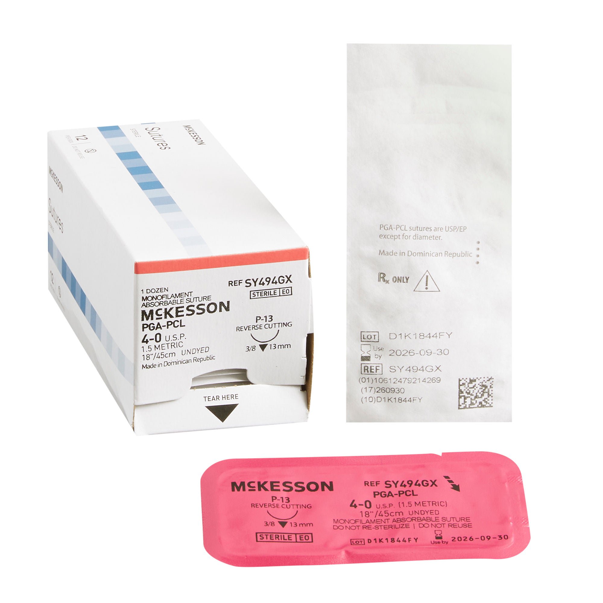 McKesson Suture with P-13 Needle
