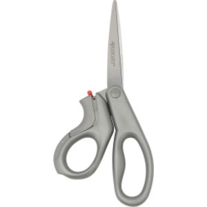 E-Z Open Box Opener Stainless Steel Shears, 8 in Long, 3.25 in Cut Length, Offset Gray Handle
