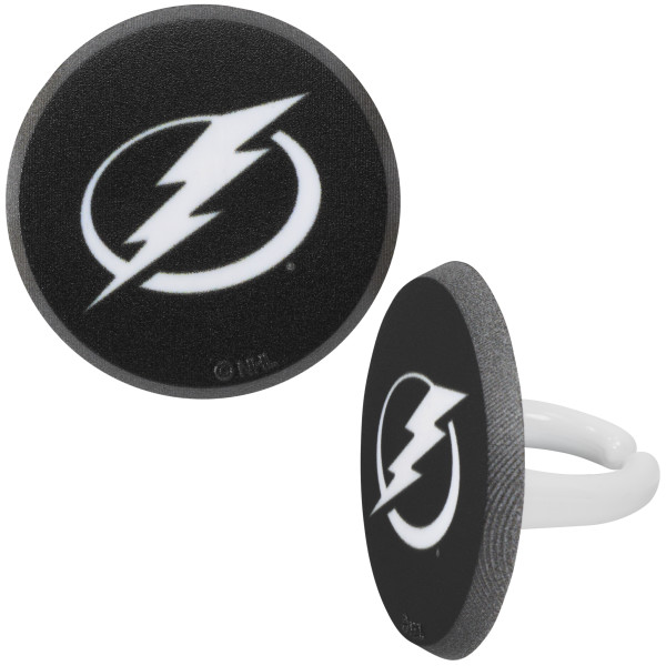 NHL® Team Puck Cupcake Rings