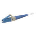 Fusion Splice Fiber Optic Connector, Singlemode OS1/OS2, LC Connector, Pre-Polished, Simplex Style, 0.9 mm O.D., Blue
