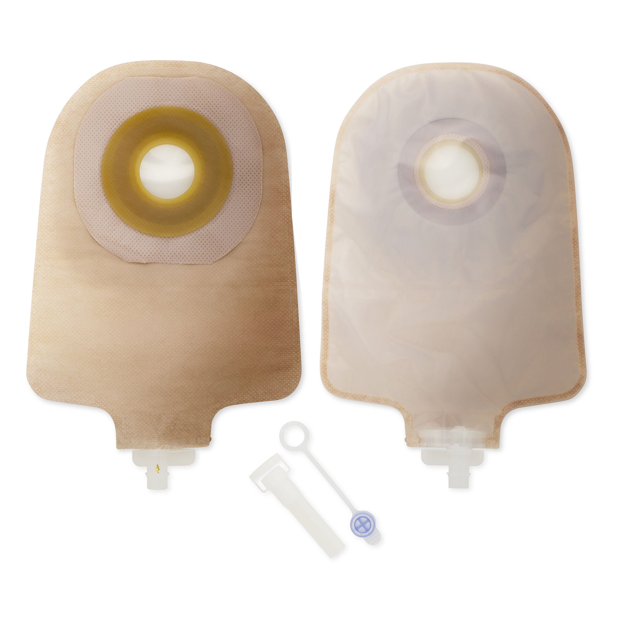 Premier™ One-Piece Transparent Urostomy Pouch, Pre-cut to Fit 38 mm Stomas