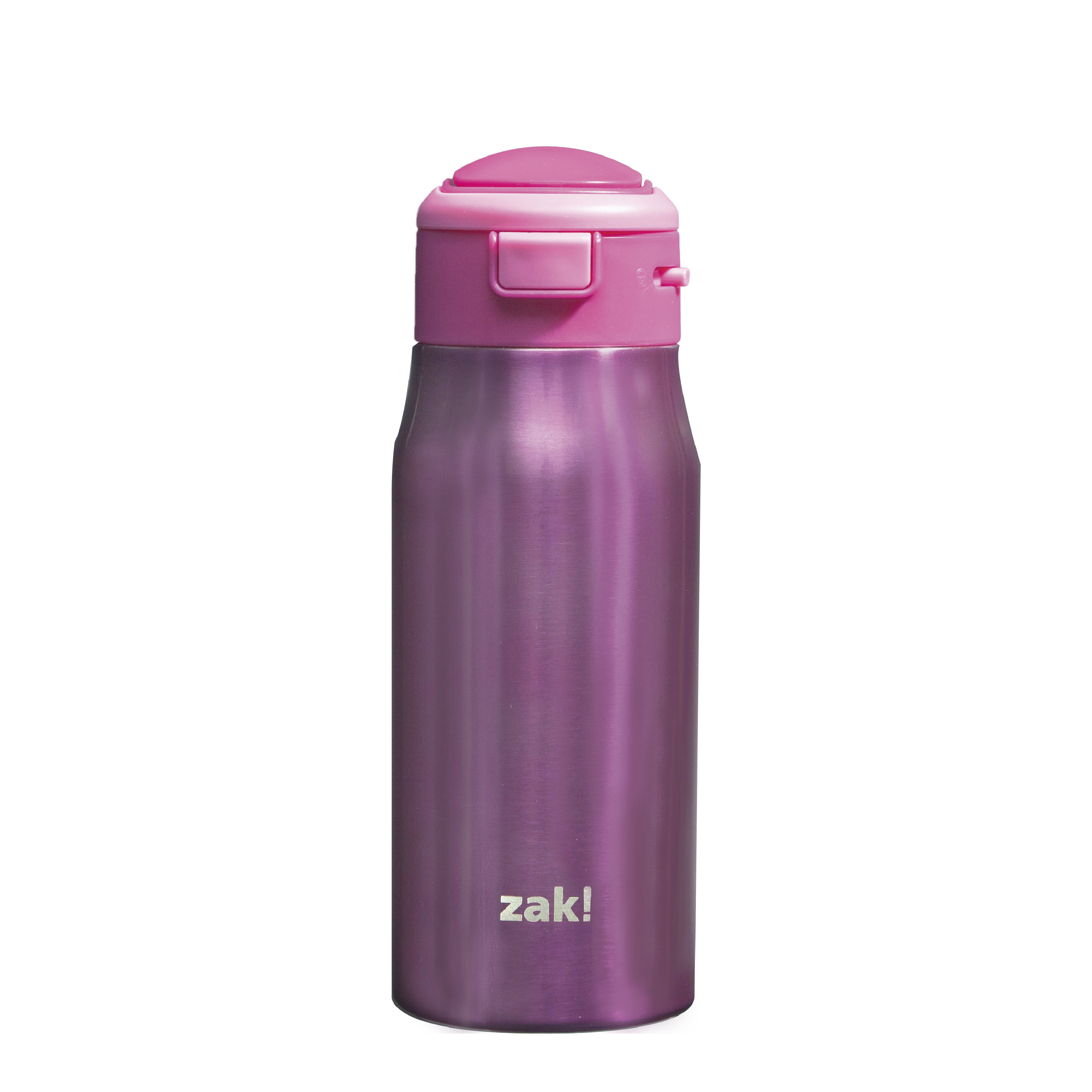 Mesa 13.5 ounce Double Wall Insulated Stainless Steel Water Bottle, Pink slideshow image 1