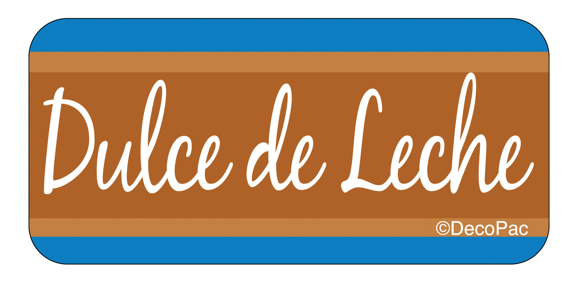 Dulce De Leche Label | DecoPac