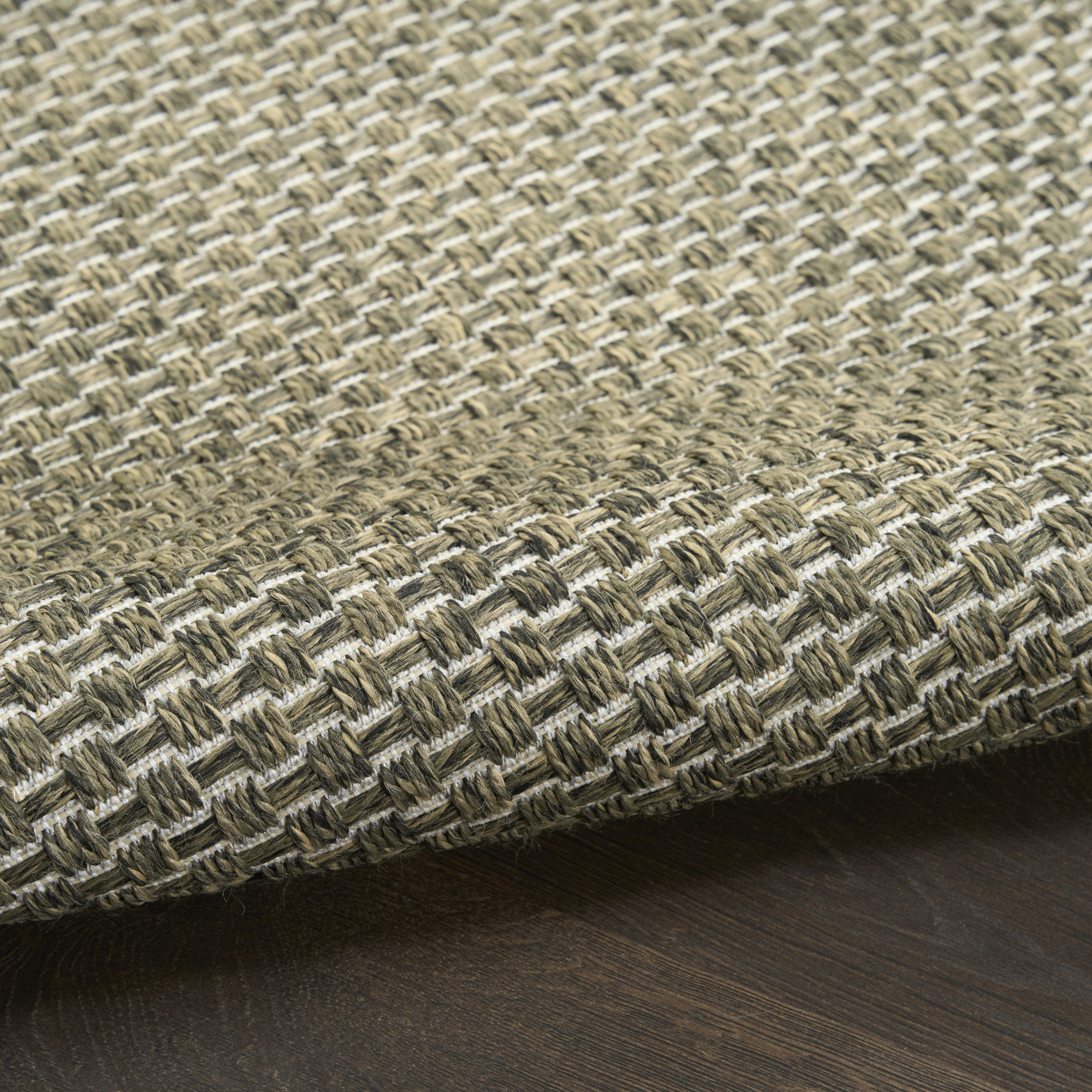 Nourison Tulum 8' x 10' Olive Outdoor Rug