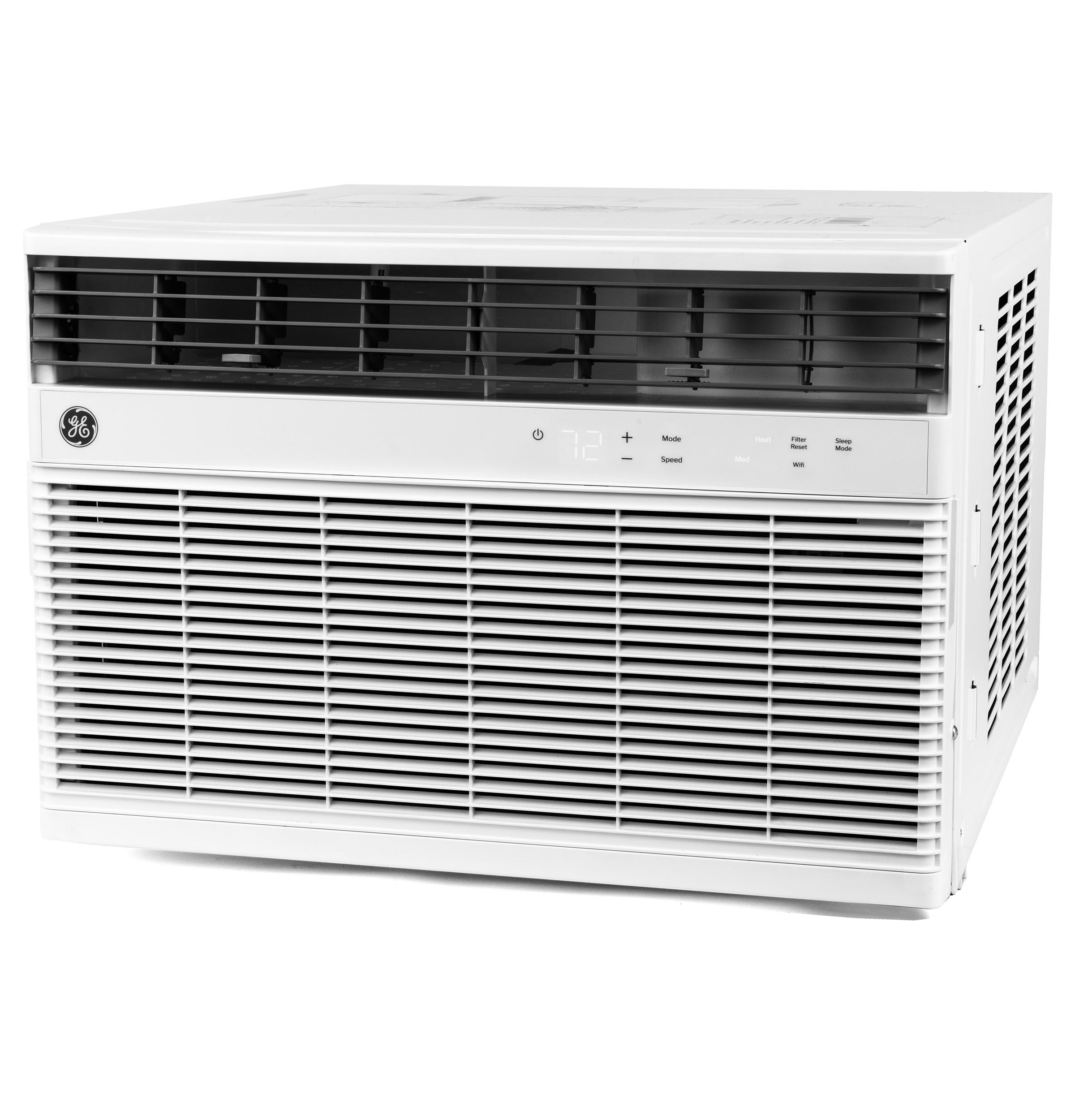 GE® 12,000 BTU Smart Heat/Cool Electronic Window Air Conditioner for Large Rooms up to 550 sq. ft.