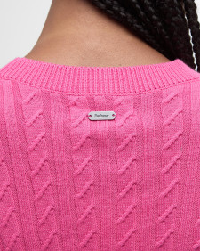 Hartland Crew Neck Jumper Rose Pink
