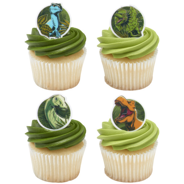 Jurassic World Cupcake Rings