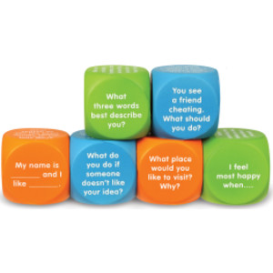 Let's Talk! Cubes, Set of 6