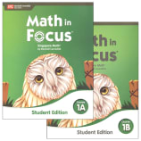 Math in Focus 2020 Student Edition Collection Course 1A/1B
