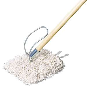 Hillyard, Pipe Duster, Extension Handle, 60", Wood, Natural