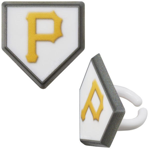 MLB® Home Plate Team Logo Cupcake Rings