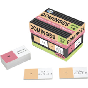 Algebraic Expressions and Equations Dominoes