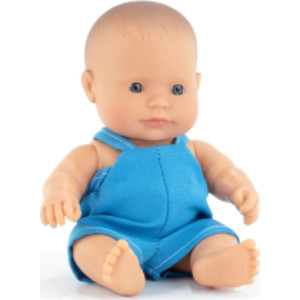 My Friends & Me Baby Doll, Caucasian Boy, 8-1/4" (Bag)