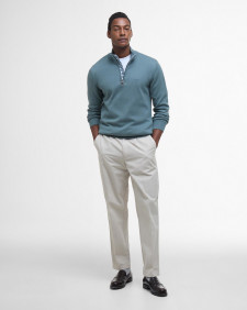 Pullover Cotton Half Zip 