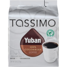 Tassimo Yuban 100% Colombian Medium Roast Coffee T-Discs Tassimo Single Cup Home Brewing 14 ct Pack