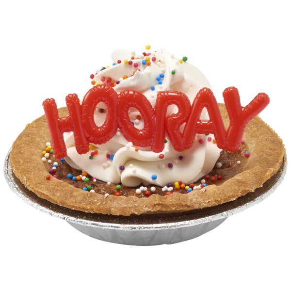 Mini Bright Balloon Words Cupcake Layon