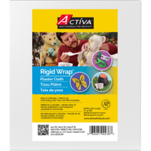 Rigid Wrap&trade; Plaster Cloth, 6"W x 50'L Roll