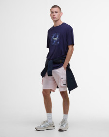 Camo Ikat T-Shirt Midnight Blue
