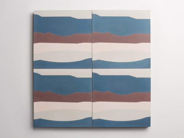 cement | erica tanov | baccio pattern a | federal blue, mocha, stone + taro 