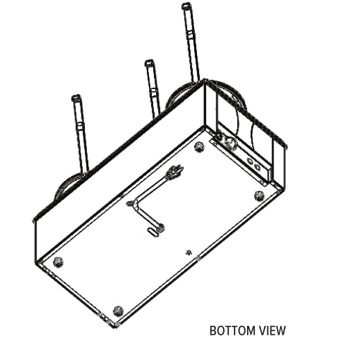 Engineering bottom view