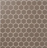Ozzi Brown 1-7/8″ Hex Mosaic