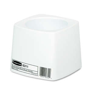 Rubbermaid Commercial, 5" Toilet Bowl Brush Holder, White