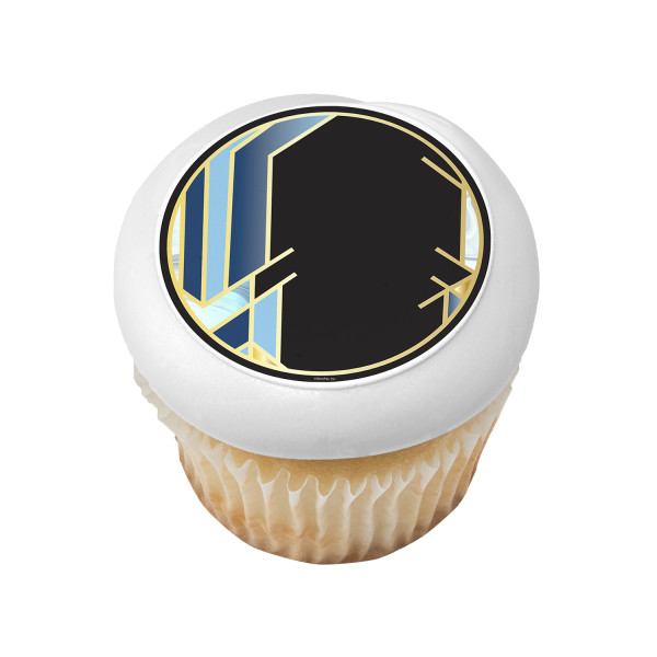 Midnight Elegance Round PhotoCake® Edible Image®