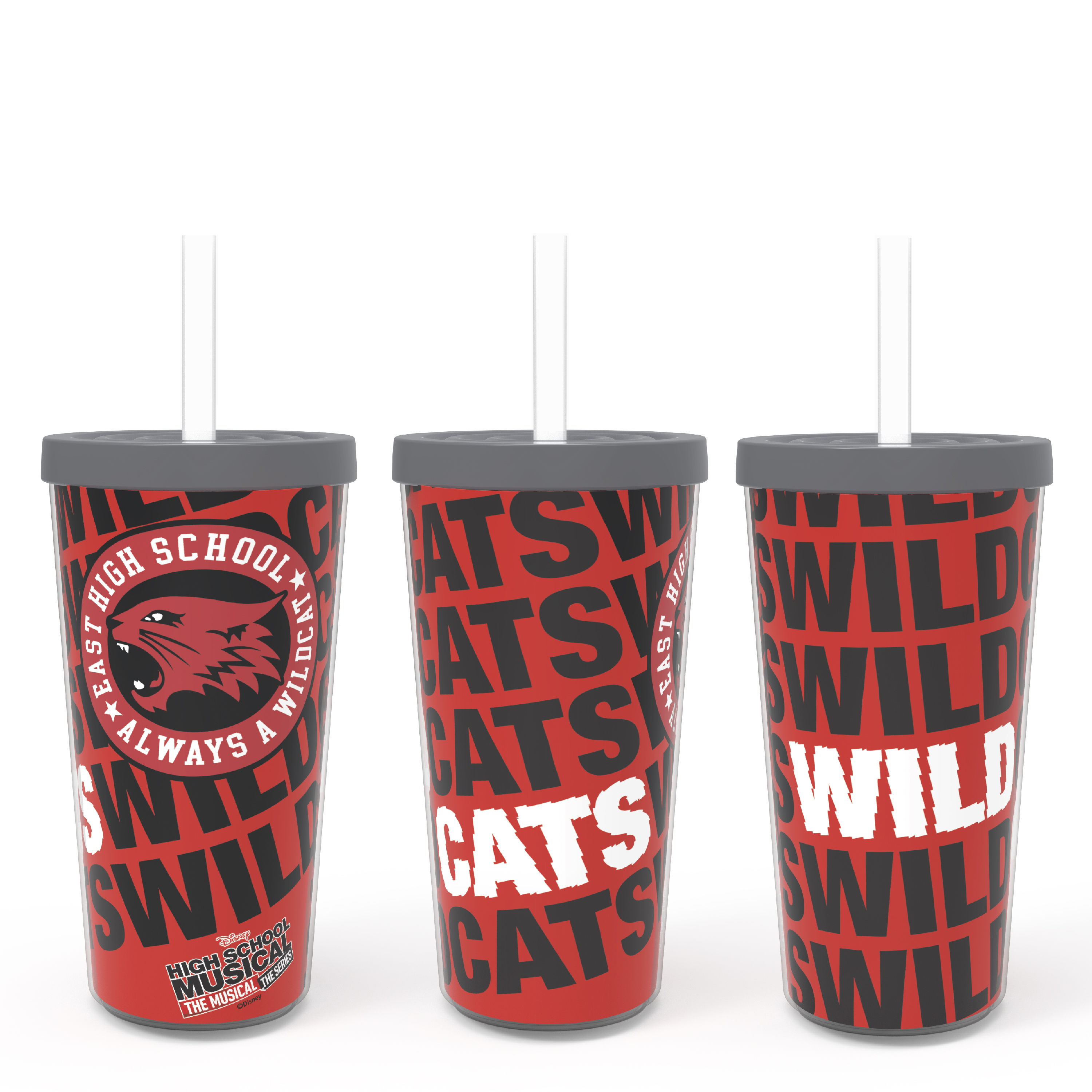 Disney 16 ounce Insulated Plastic Tumbler with Straw, High School Musical slideshow image 6 Disney 16 ounce Insulated Plastic Tumbler with Straw, High School Musical slideshow image 6