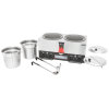 Twin-well 7-quart 120-volt Cayenne® model TW-27R rethermalizer with accessory package