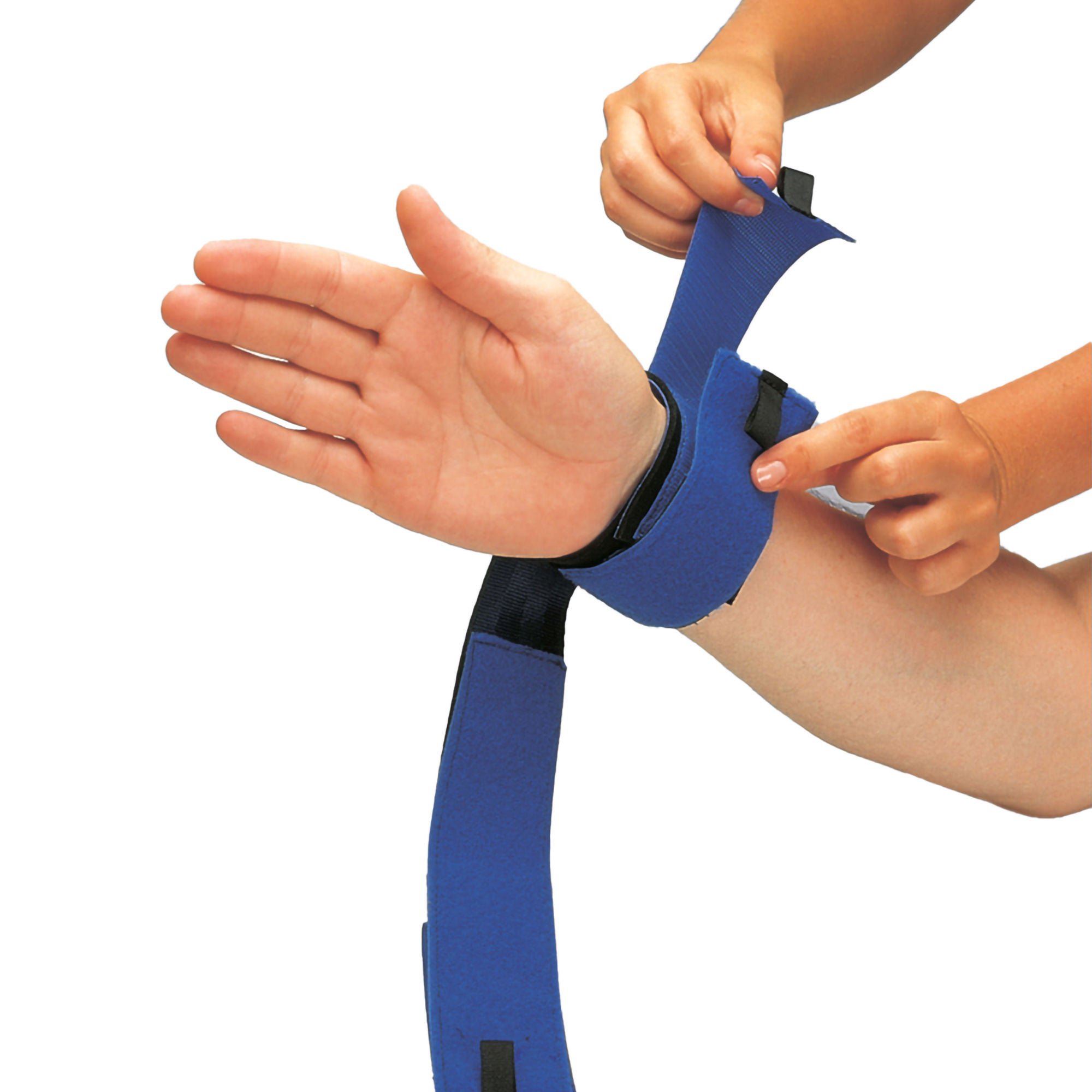 Posey® Twice-As-Tough® Stretcher Cuff Restraint, 2-1/2 x 12 Inch, Regular, Blue