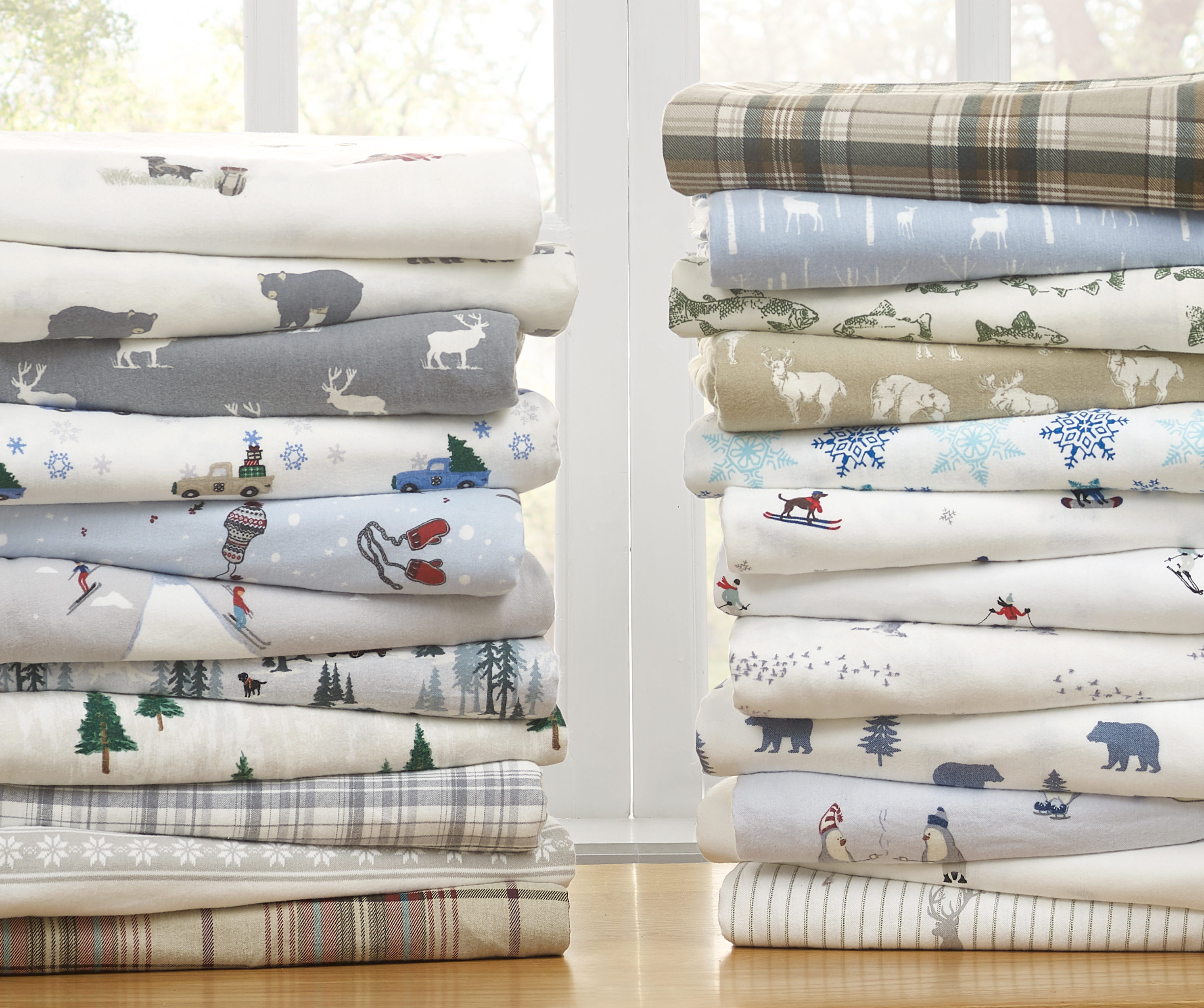 Eddie Bauer 100% Cotton Flannel Sheet Set - Picture 35 of 38