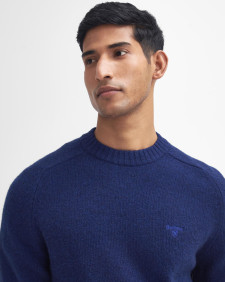 Grangetown Crew Neck Jumper Inky Blue