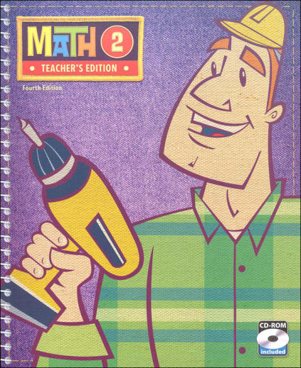 BJU Press Math 2 Teacher's Book with CD 4th Edition - copyright update