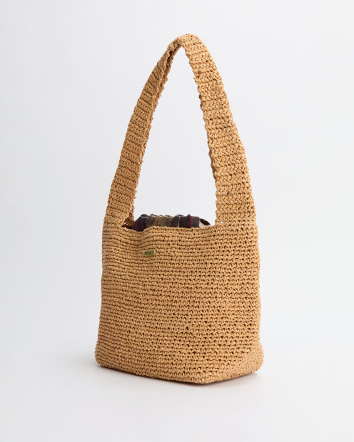 Lily Woven Tote Bag Natural