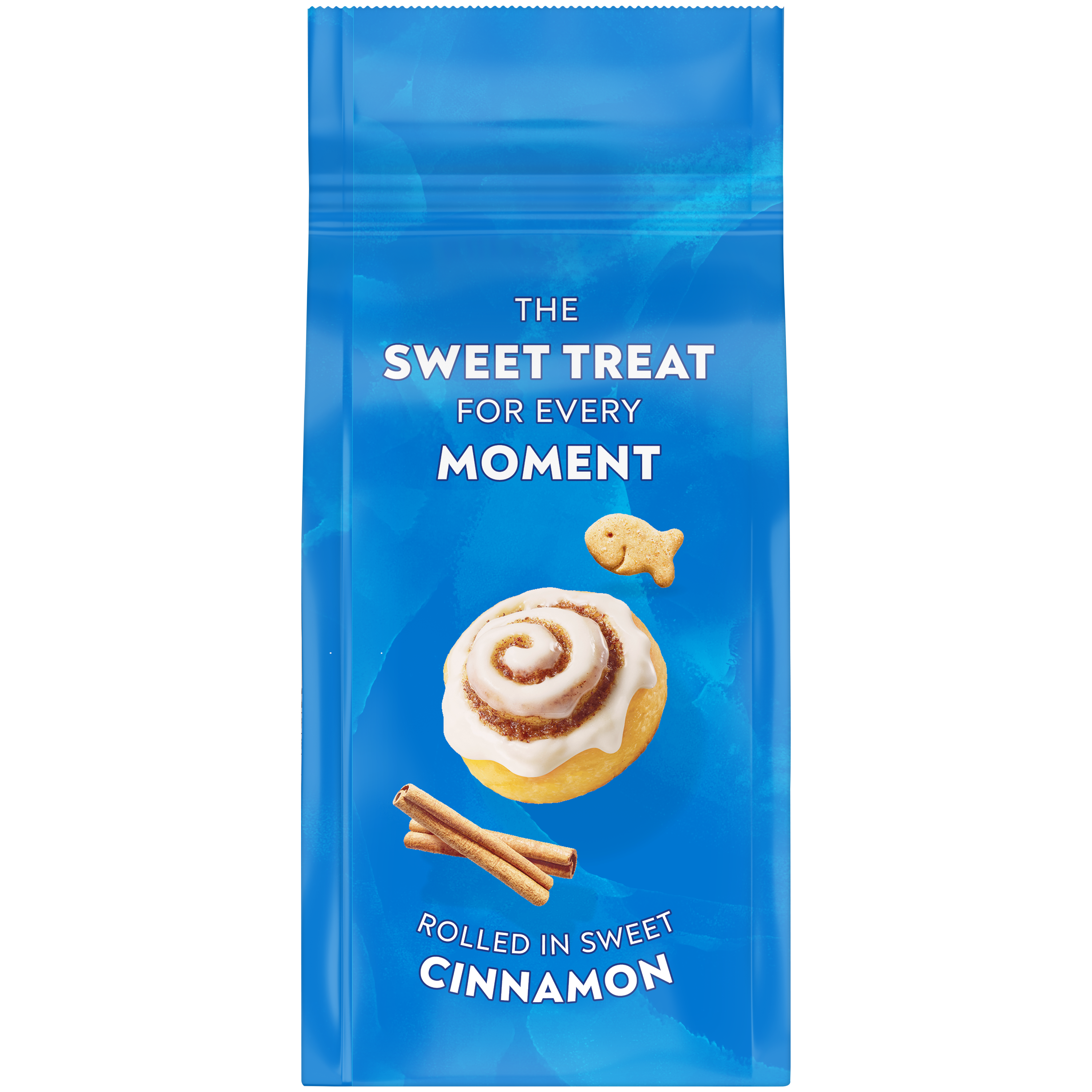 Goldfish® Cinnamon Roll Baked Grahams, 6.6 oz, bag - Back Image