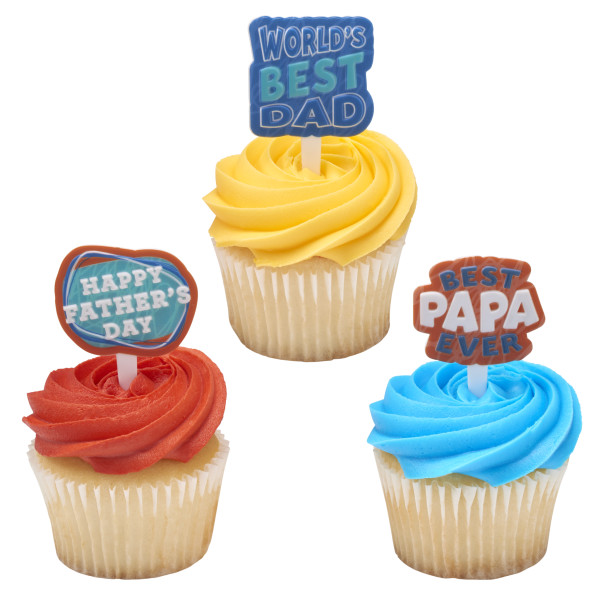 World's Best Dad Assortment DecoPics®