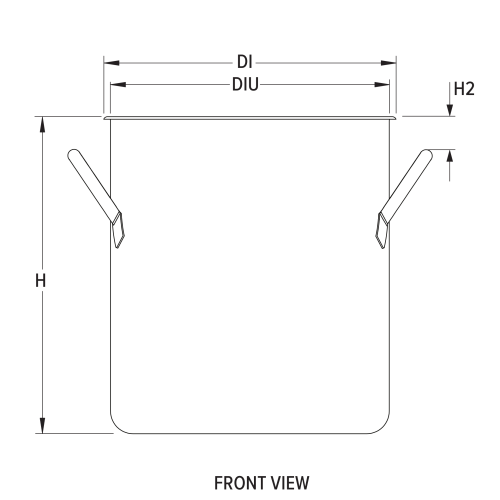 Engineering front view