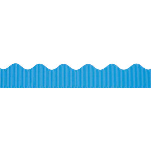Decorative Border, Brite Blue, 2-1/4" x 50', 1 Roll
