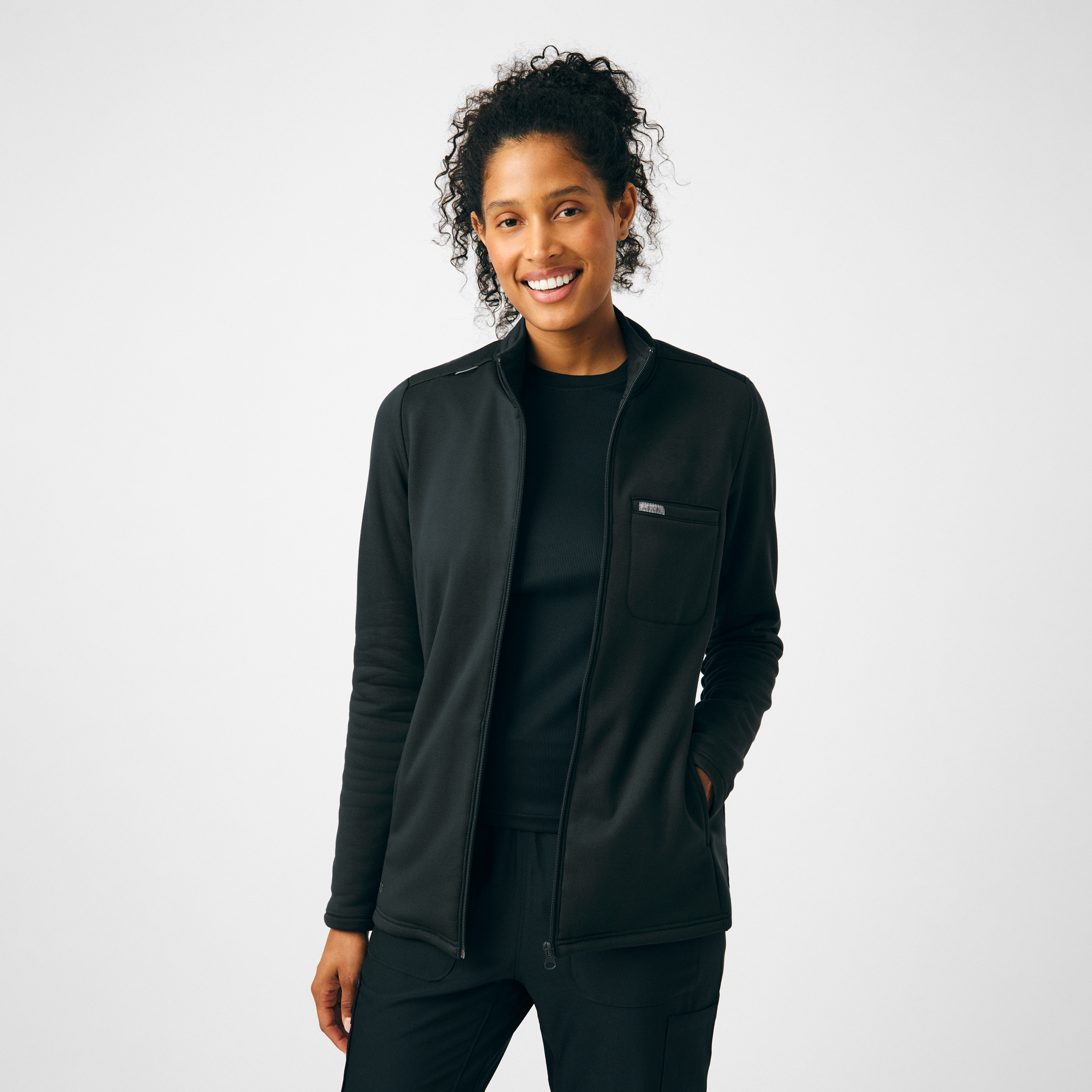Landau Forward Women&#39;s 5&#45;Pocket Scrub Jacket-Landau