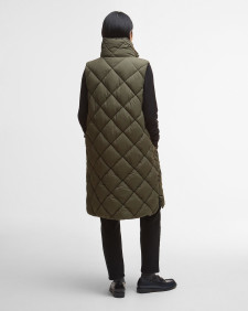 Gilet Bernice Olive/Ancient Tartan