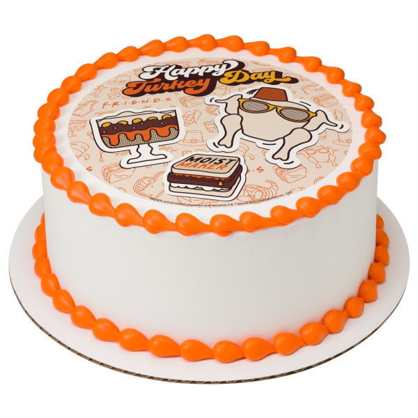 Friends Thankful PhotoCake® Edible Image®