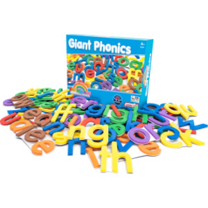 Giant Rainbow Phonics, 84 Pieces