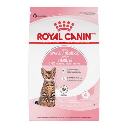 Royal Canin Feline Health Nutrition Kitten Spayed / Neutered Dry Cat Food