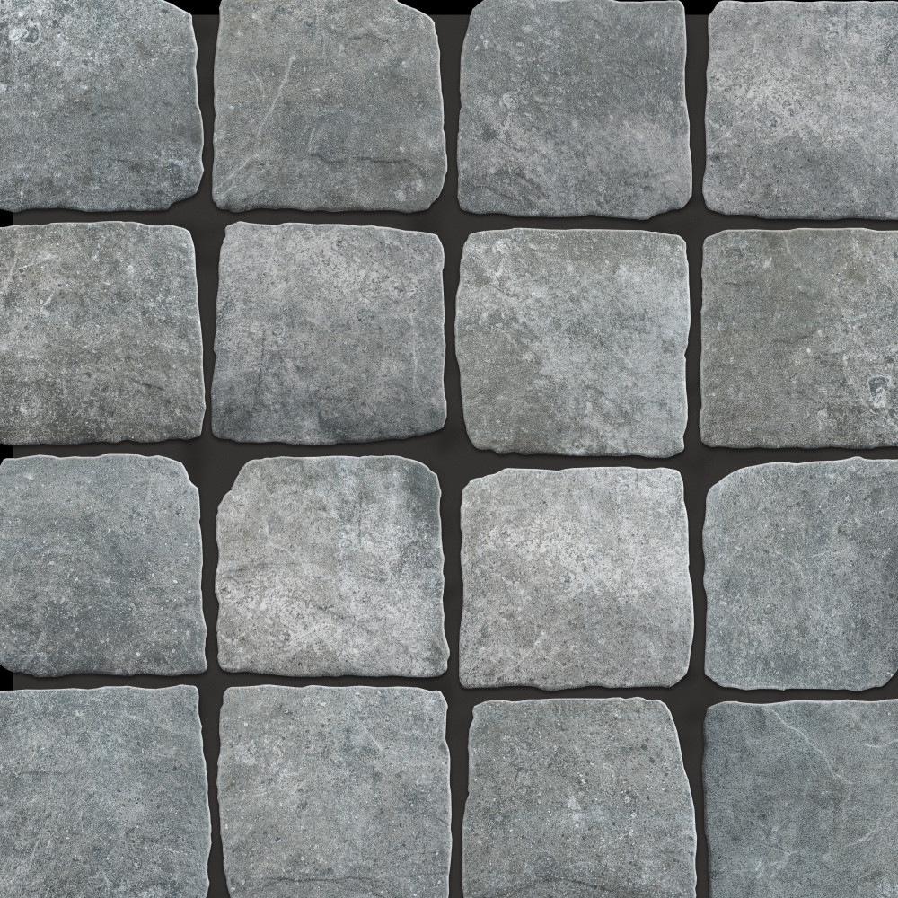 Country Grey 5-7/8 in. x 5-7/8 in. Porcelain Floor and Wall Tile