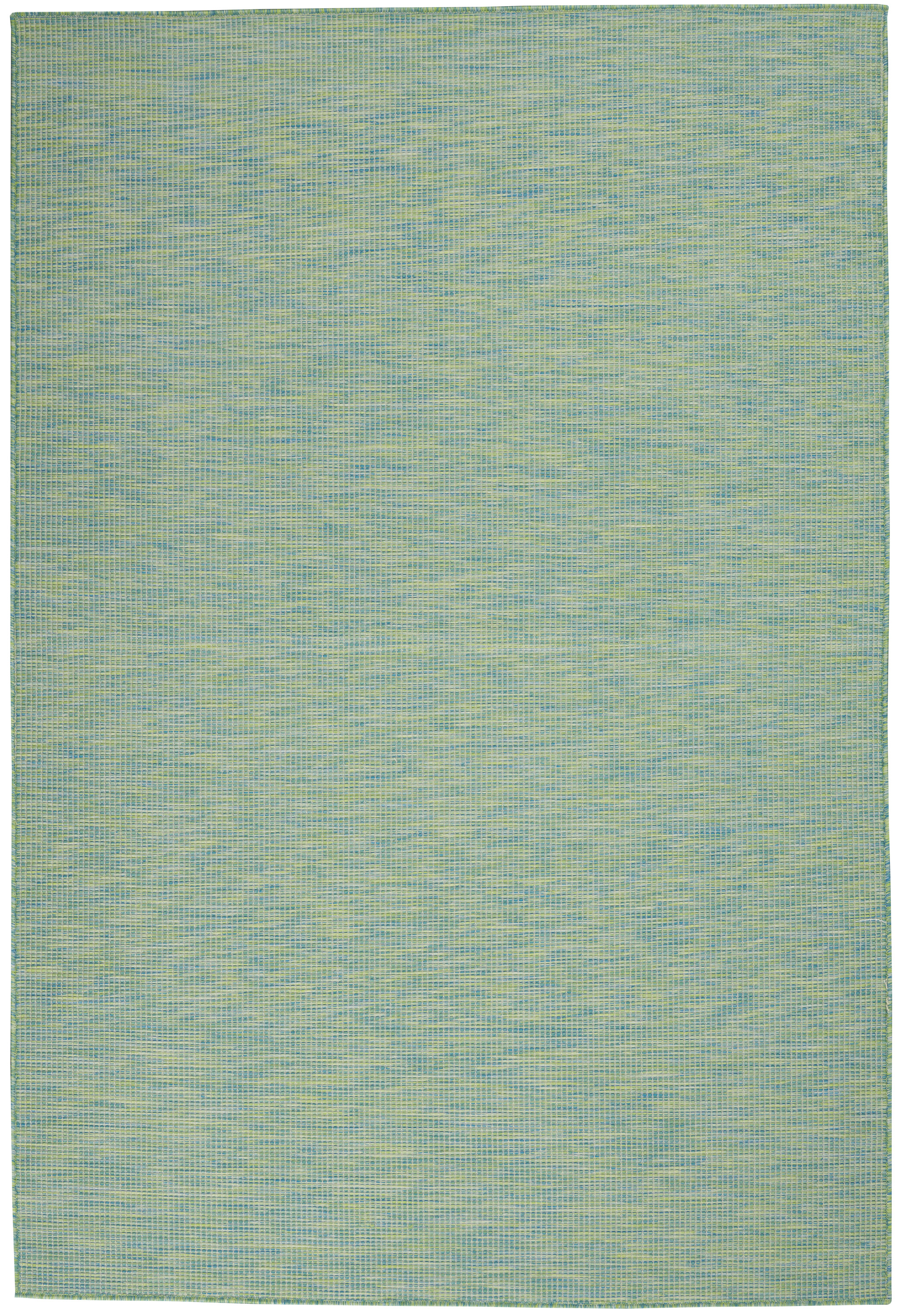 Nourison Positano 5' x 7' Blue Green Modern Rug