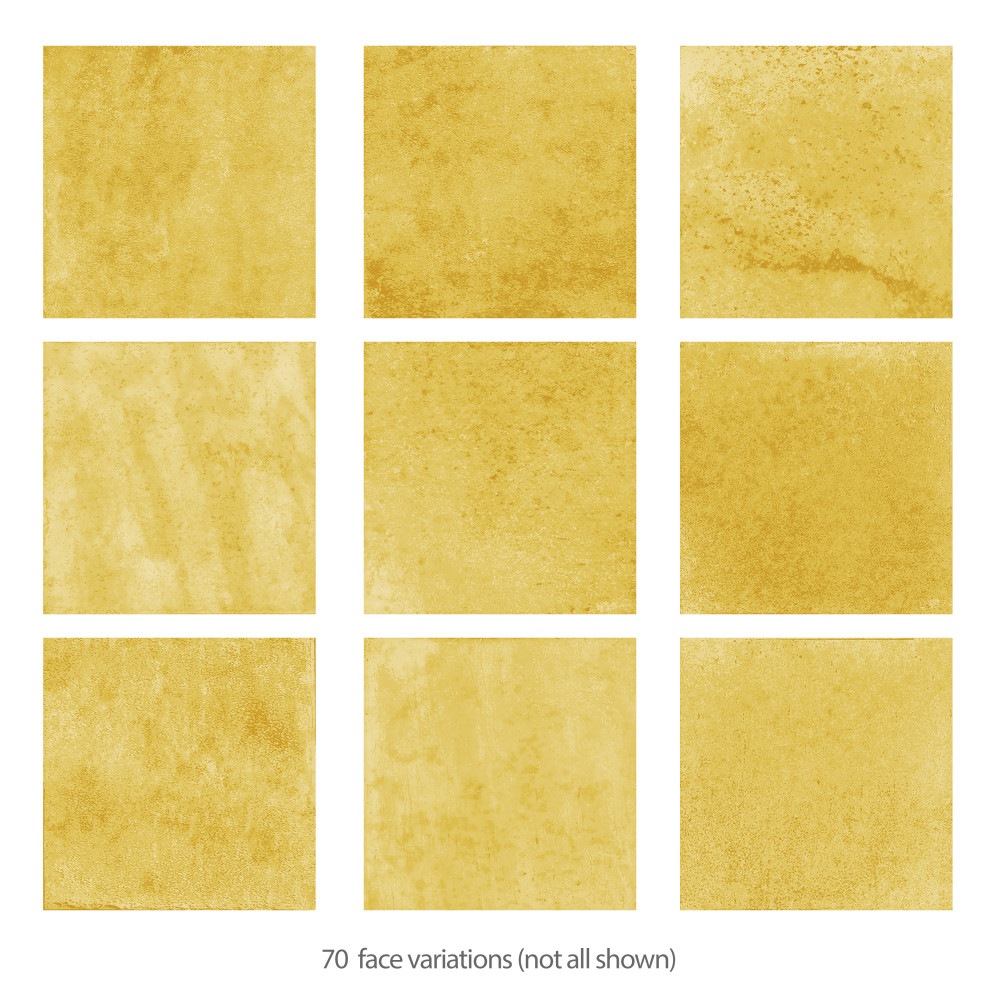 Sample – Menorca Lemon Ceramic Wall Tile