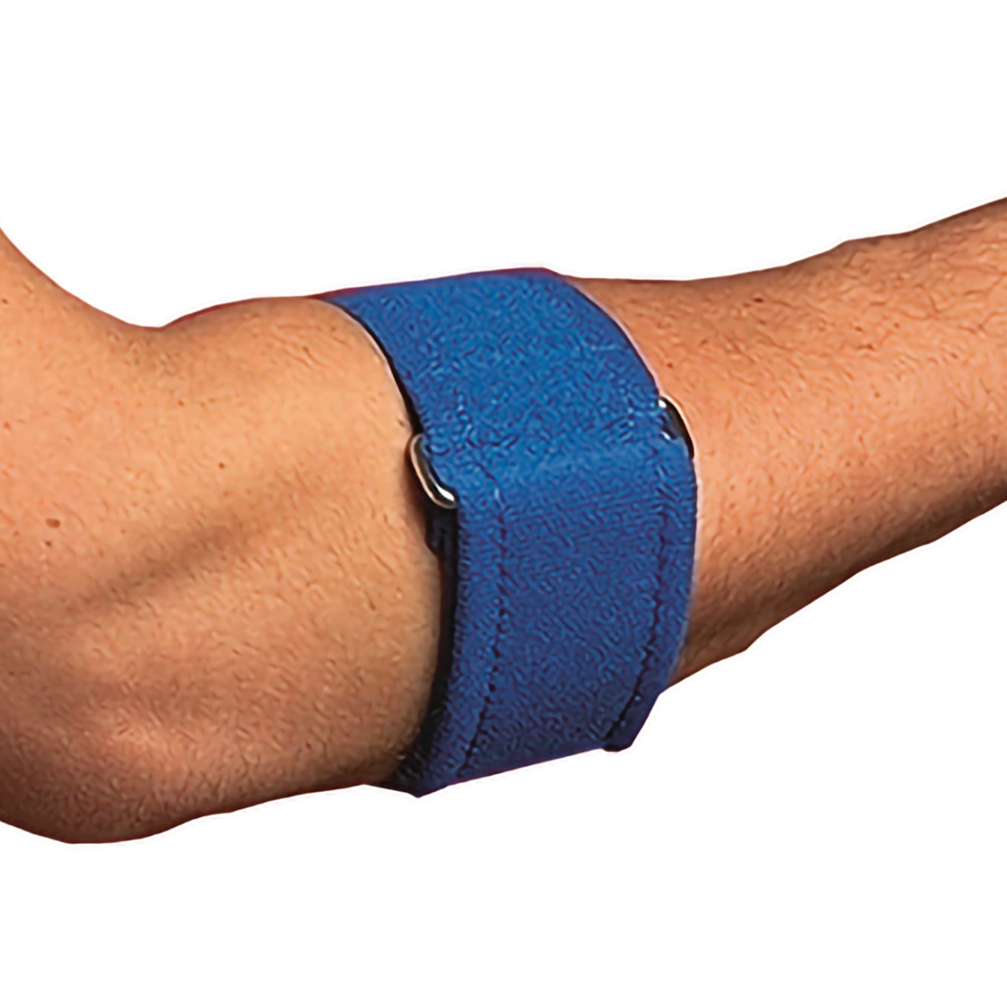 Elbow Support One Size Fits Most Hook and Loop Closure Tennis Elbow Elbow 7 to 15 Inch Forearm Circumference Royal Blue MK 902637