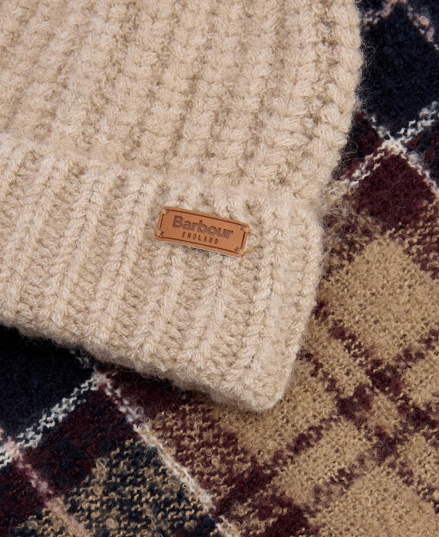 Saltburn Beanie & Tartan Scarf Gift Set image number 7
